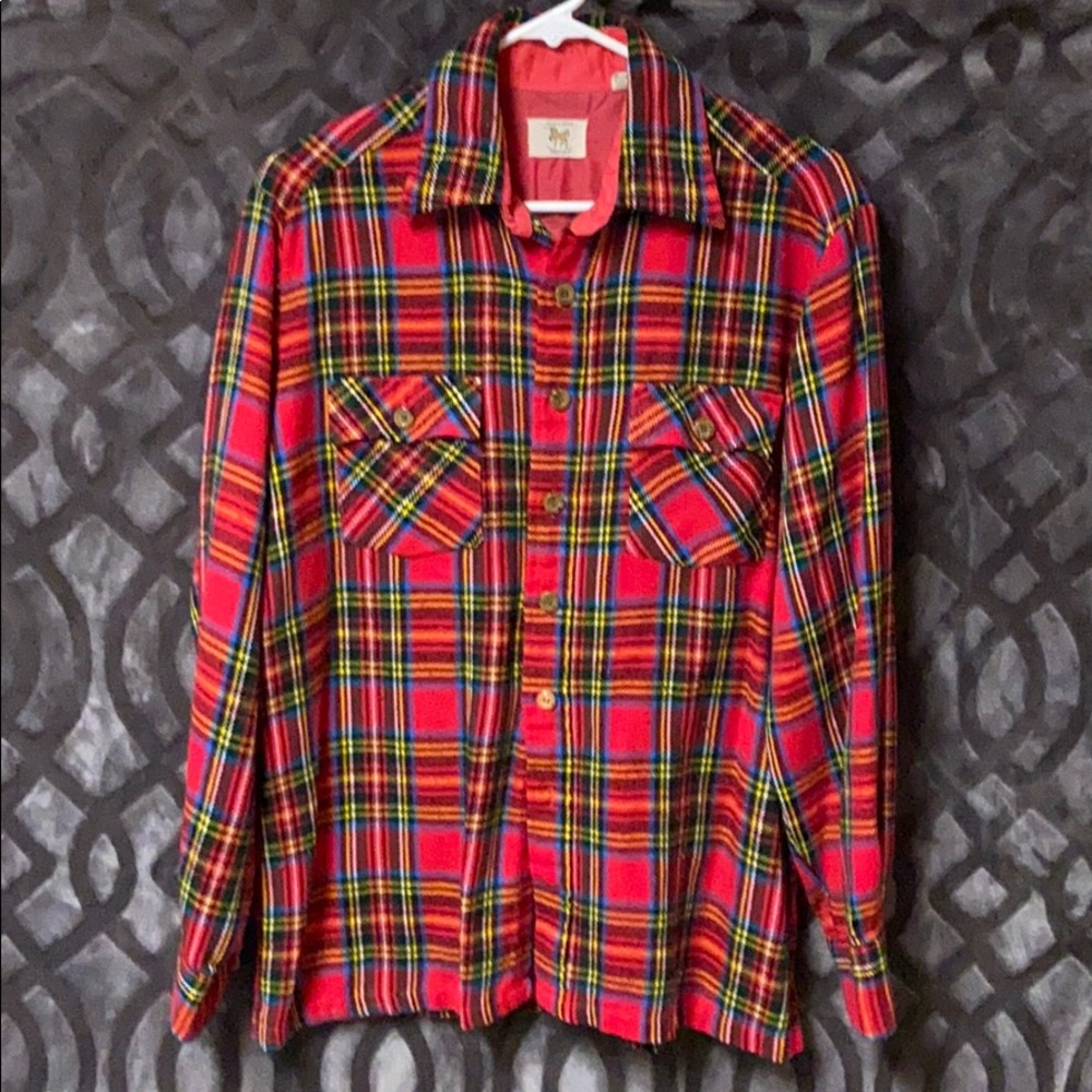 Vintage Unicorn Flannel